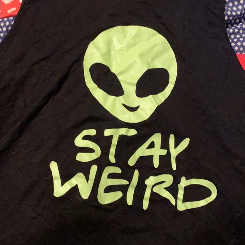 Stay Weird Tank Top